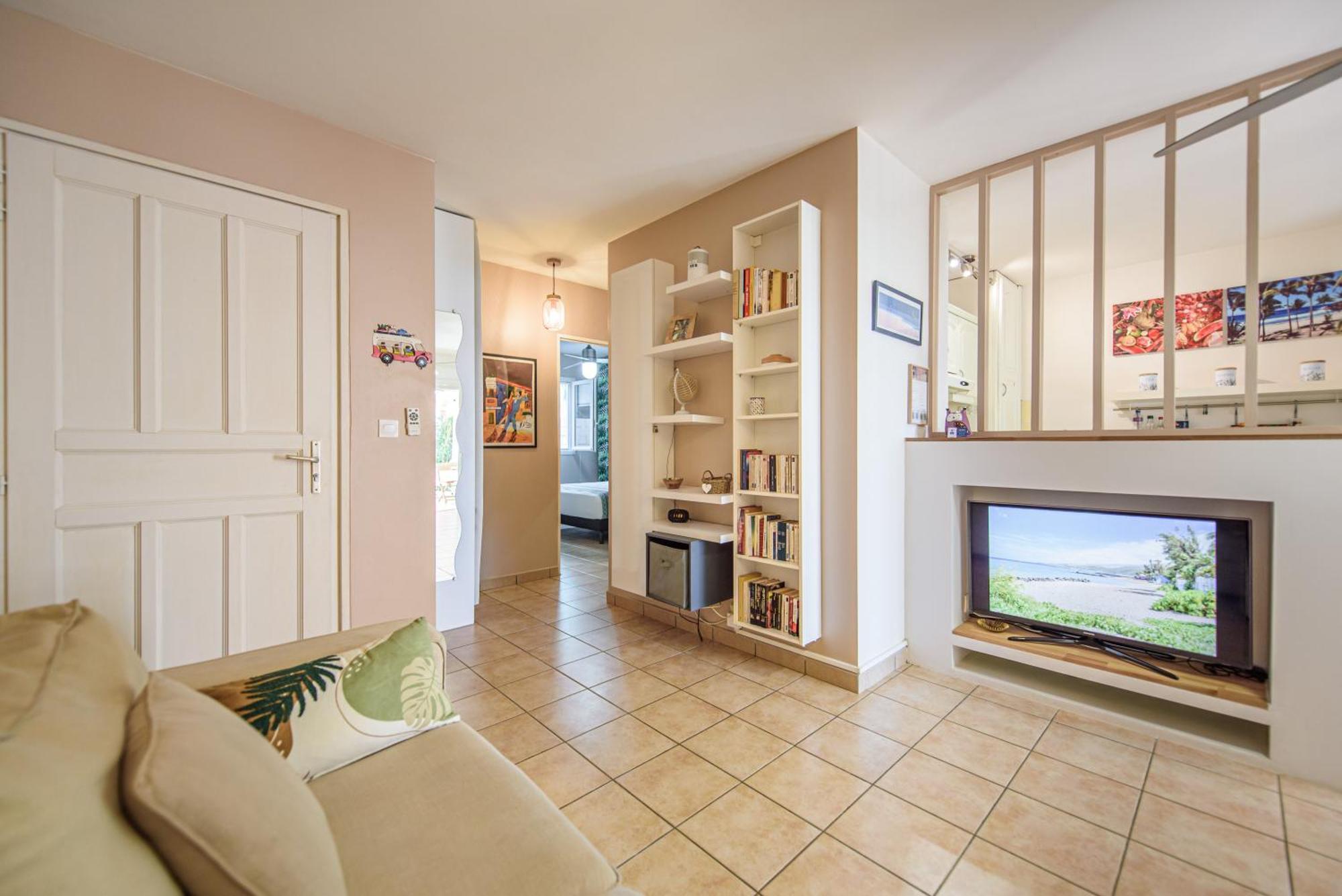 Le Jardin Des Tuit Tuit * Vue Mer * Cozy Saint-Leu Exterior photo