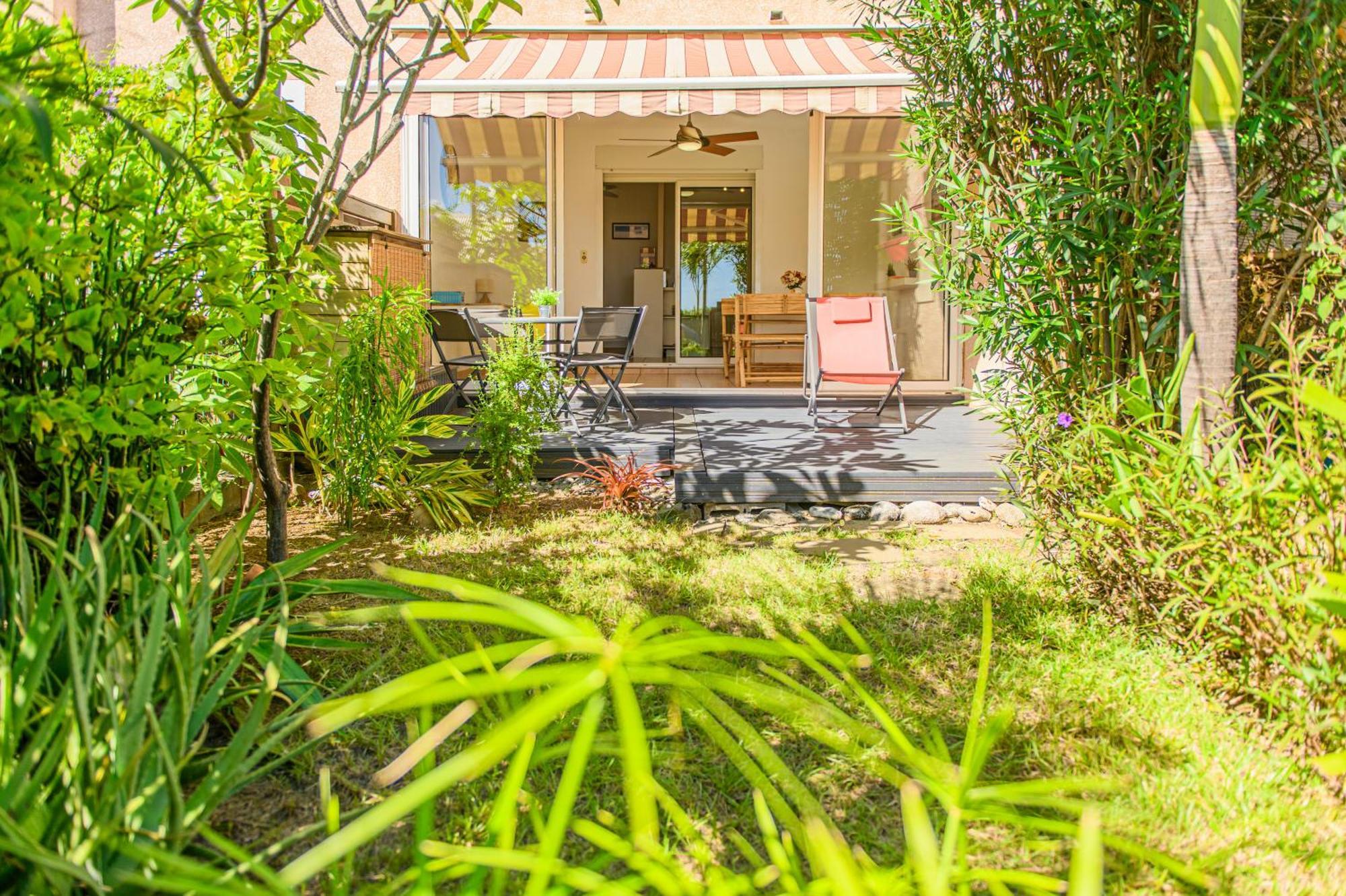 Le Jardin Des Tuit Tuit * Vue Mer * Cozy Saint-Leu Exterior photo